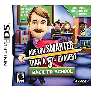 Are You Smarter Than A 5th Grader? Back to School (DS)
